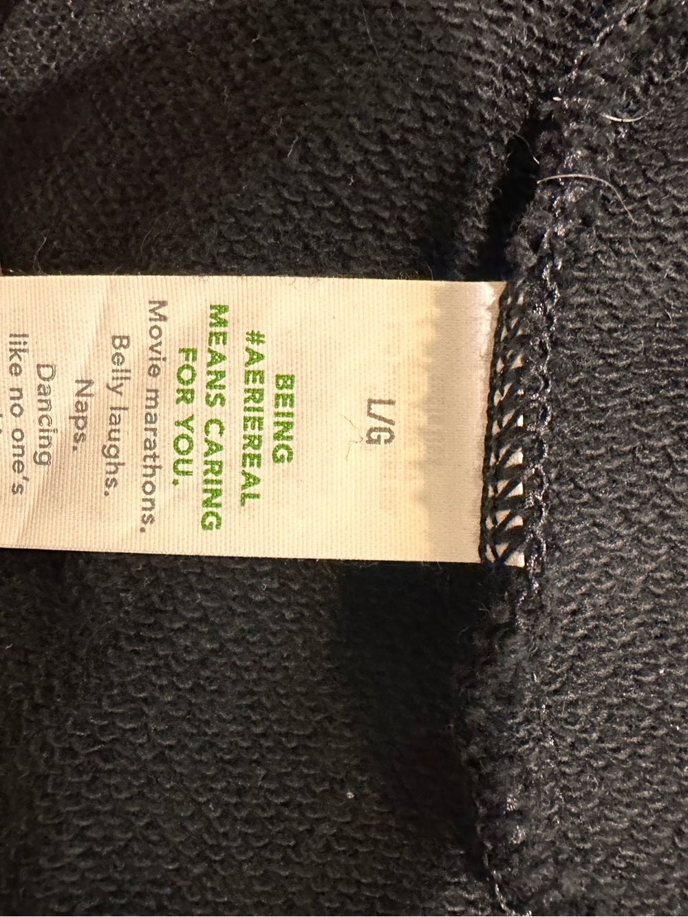 Aerie Fleece Blazer Black Oversized Jacket Women’s Large - Picture 6 of 9